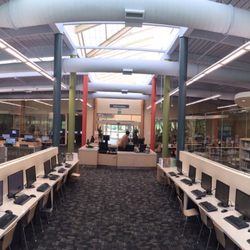 Southeast Atlanta Library - Panoramic view (from rear)...