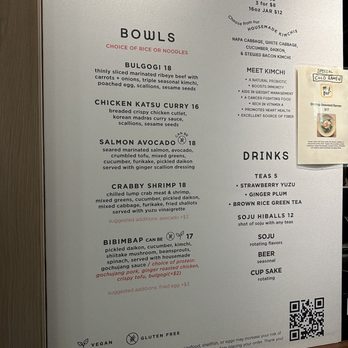 Mokbar - Menu at MOKBAR AUG 2023 - Korean Near Me - New York, New York
