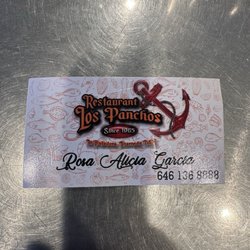 Los Panchos - Tarjeta de negocio