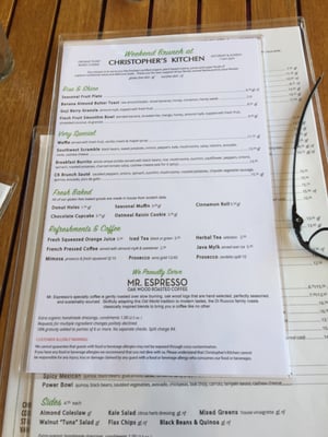 Menu photo 8 Christopher's Kitchen Palm Beach Gardens, FL