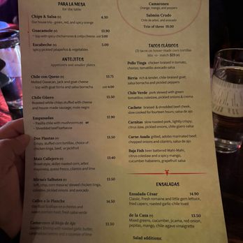 Tropisueño - Menu Front - Cocktail Bars Near Me - San Francisco, California Tropisueño - Menu Front - Cocktail Bars Near Me - San Francisco, California
