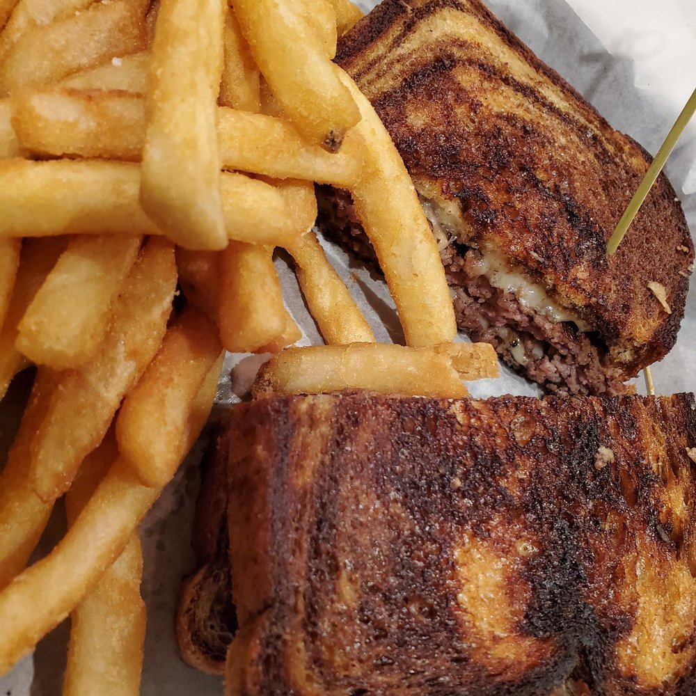 SP19 - Patty melt..lotsa fries - American Near Me - De Motte, Indiana
