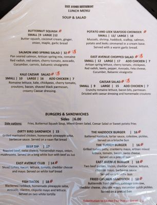 Menu photo 2 East Avenue New Glasgow, NS Menu photo 2 East Avenue New Glasgow, NS