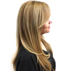 Josie at Gordon Salon's Glenview location created this gorgeous #AvedaBlonde