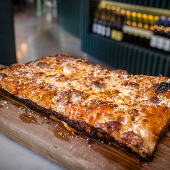 Willmott's Ghost - Sausage pizza. Salty, with a bit too much lemon flavor for my liking. - Italian Near Me - Seattle, Washington Willmott's Ghost - Sausage pizza. Salty, with a bit too much lemon flavor for my liking. - Italian Near Me - Seattle, Washington