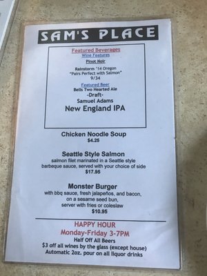 Menu photo 6 Sam's Place Nashville, TN Menu photo 6 Sam's Place Nashville, TN