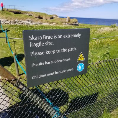 Skara Brae Prehistoric Village by null