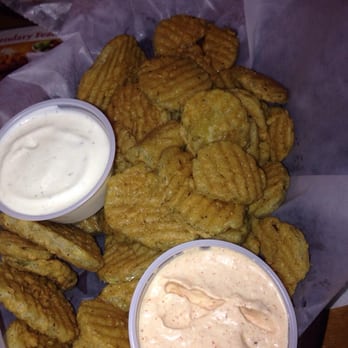 Texas Roadhouse - Pickle chips. Very good but slightly greasy. Regardless try them! - Barbeque Near Me - Palmyra, Pennsylvania