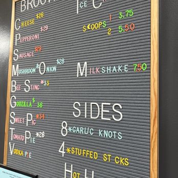 Brooklyn Char - Menu 9/26 - Pizza Near Me - Noblesville, Indiana