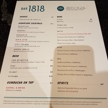 Bar 1818 - Diners Near Me - Amherst, New York Bar 1818 - Diners Near Me - Amherst, New York