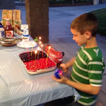 River Mountain Park - My nephew and his cake at the park. - Parks Near Me - Henderson, Nevada