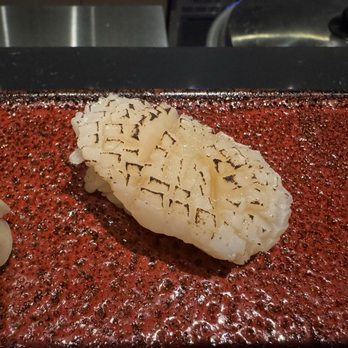 Hanaya Omakase - Scallop with truffle butter - Sushi Bars Near Me - New York, New York Hanaya Omakase - Scallop with truffle butter - Sushi Bars Near Me - New York, New York