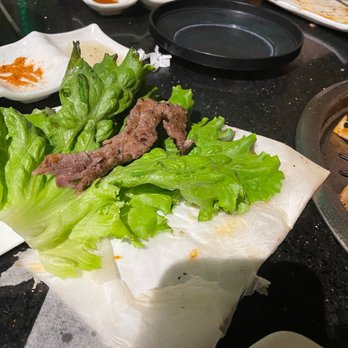 SIU Korean BBQ - Lettuce and marinated beef - Korean Near Me - Sparks, Nevada SIU Korean BBQ - Lettuce and marinated beef - Korean Near Me - Sparks, Nevada