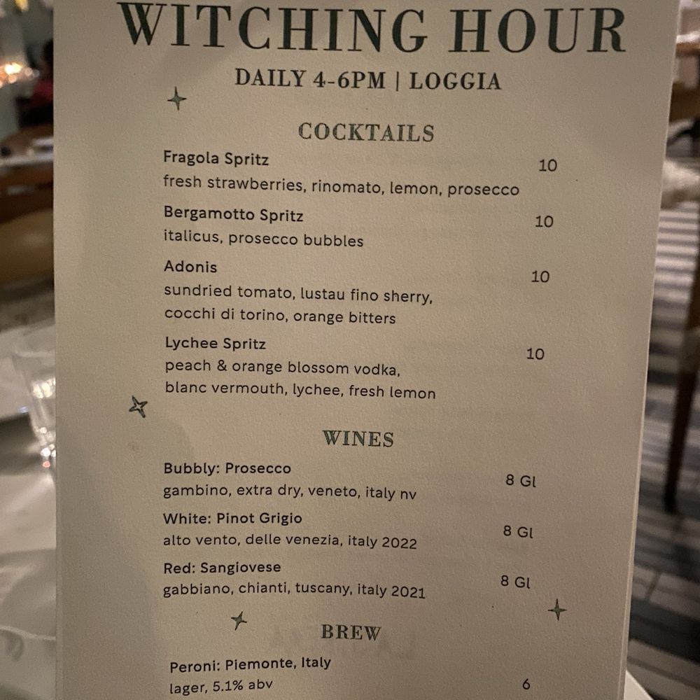 La Strega - Happy Hour Menu - Italian Near Me - Las Vegas, Nevada La Strega - Happy Hour Menu - Italian Near Me - Las Vegas, Nevada