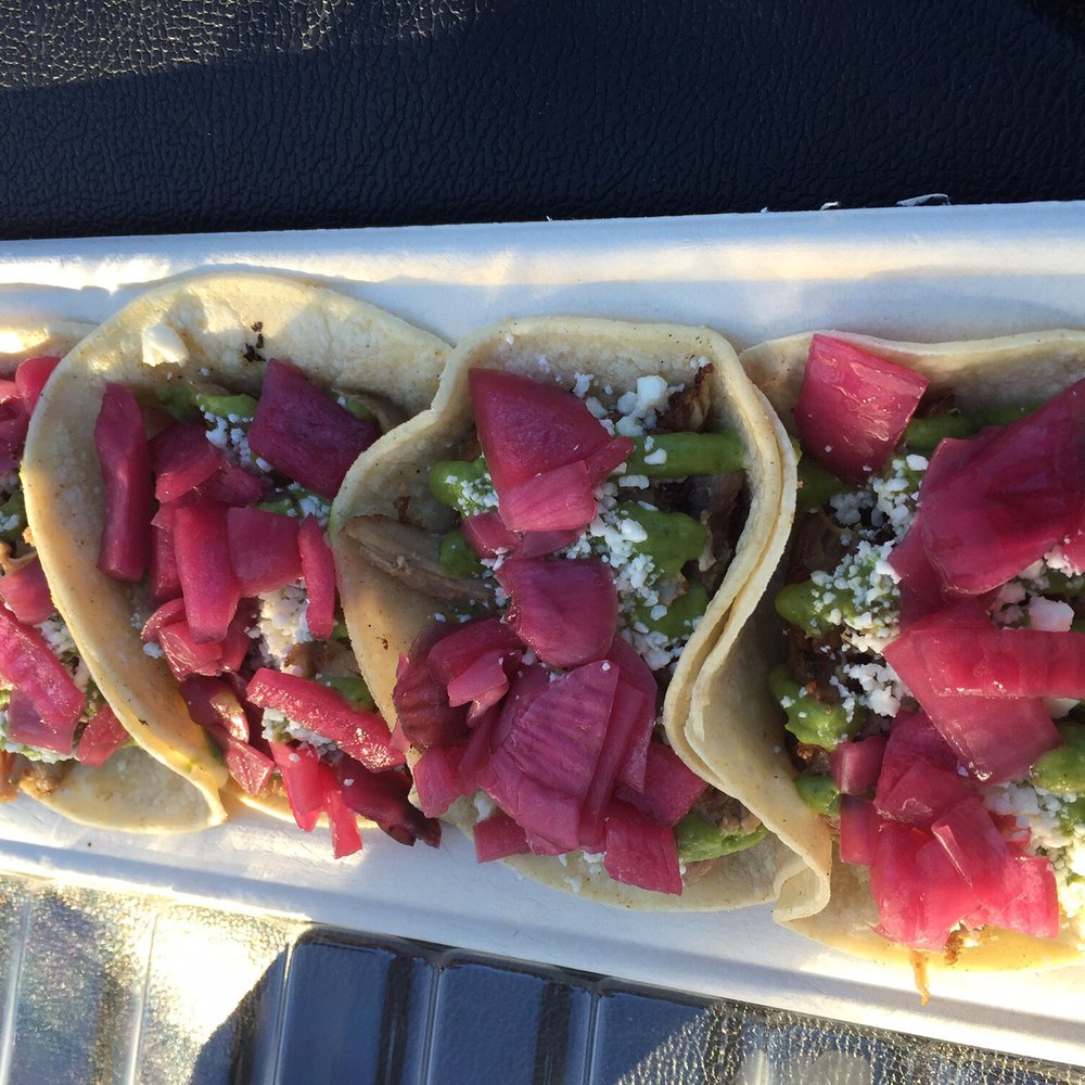 Duck confit taco