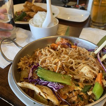 Thai House Co & Sushi - Bang bang hang & in the back is fried snapper - Thai Near Me - El Jebel, Colorado Thai House Co & Sushi - Bang bang hang & in the back is fried snapper - Thai Near Me - El Jebel, Colorado