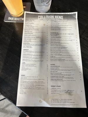 Menu photo 2 Collision Bend Brewing Company Euclid, OH Menu photo 2 Collision Bend Brewing Company Euclid, OH
