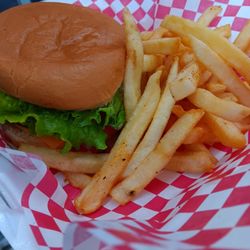 Teresa's Diner - Cheese Burger and Fries