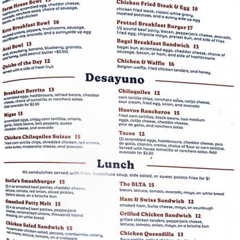 Stella’s Fresh Brunch - Menu - Breakfast & Brunch Near Me - Dickinson, Texas Stella’s Fresh Brunch - Menu - Breakfast & Brunch Near Me - Dickinson, Texas