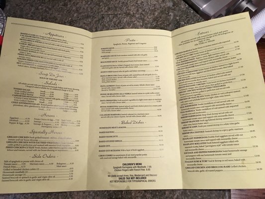 Menu photo 1 Ciro's Restaurant Pizzeria Floral Park, NY Menu photo 1 Ciro's Restaurant Pizzeria Floral Park, NY
