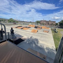 East Orange Memorial Skate Park - From atop mount orange