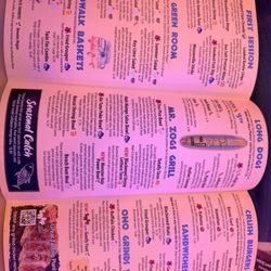 Long Doggers - Palm Bay - Menu