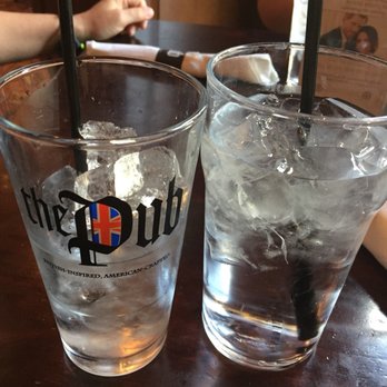 The Pub - Which glass is vodka and which one is water? - Pubs Near Me - Nashville, Tennessee