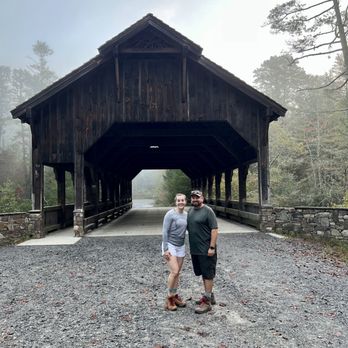 Triple Falls Trailhead - Dupont State Forest - Covered Bridge - Hiking Near Me - Cedar Mountain, North Carolina