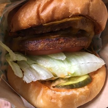 Amy's Drive Thru - The Amy - double meatless burger. - Burgers Near Me - Corte Madera, California