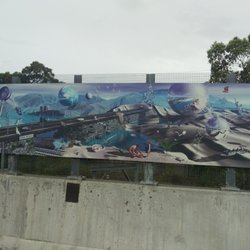 Kirrawee Station - Bridge Art