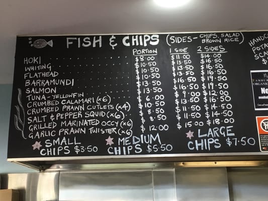Menu photo 2 BIG TUNA FISH Co. The Entrance, NSW Menu photo 2 BIG TUNA FISH Co. The Entrance, NSW