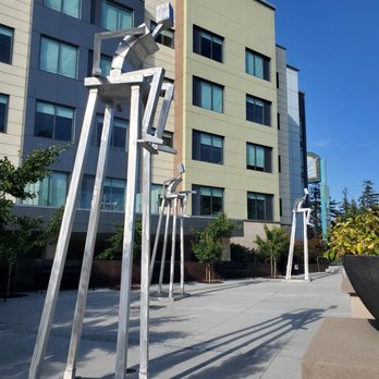 Star Gazers - Sculptures and hotel - Public Art Near Me - Cupertino, California Star Gazers - Sculptures and hotel - Public Art Near Me - Cupertino, California