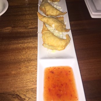 Sushi Fish Attack - Crab Cream Cheese Wontons $4.95 - Sushi Bars Near Me - San Diego, California Sushi Fish Attack - Crab Cream Cheese Wontons $4.95 - Sushi Bars Near Me - San Diego, California