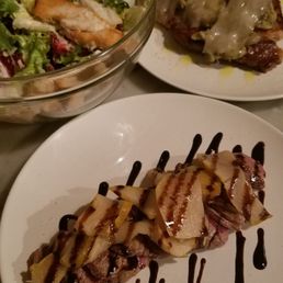 Sliced beef with pears Sliced beef with pears