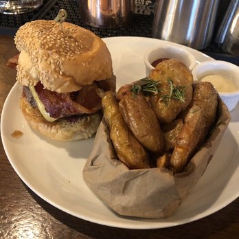 Jack Jones Bar - The bacon cheeseburger was great! - Irish Pub Near Me - Astoria, New York