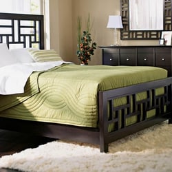 Large selection of furniture for a comfortable bedroom.