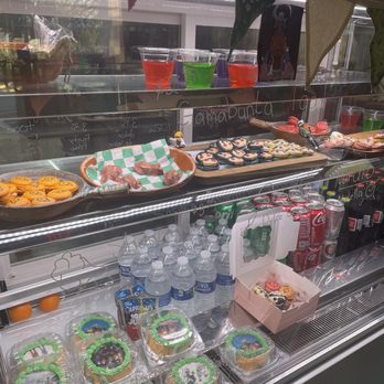 Tsopelli Bakery - Display case during one of the anime promotions - Desserts Near Me - Houston, Texas