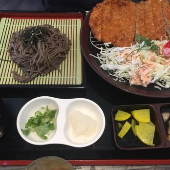 Hako - Tonkatsu and zaru soba combo (Combo B) - Sushi Bars Near Me - Irvine, California Hako - Tonkatsu and zaru soba combo (Combo B) - Sushi Bars Near Me - Irvine, California