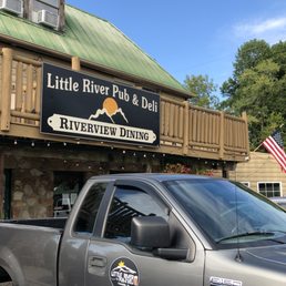 Exterior photo of Little River Pub & Deli - Townsend, Tennessee Exterior photo of Little River Pub & Deli - Townsend, Tennessee