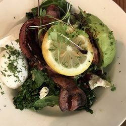 House of Hubert - Green brekkie bowl with bacon