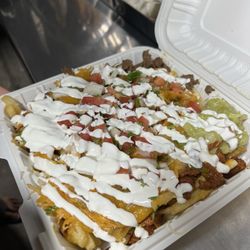 El Toro De Oro - Half Asada & Half Pastor Fries