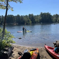 Pawtuckaway State Park - Camping and kayaking!