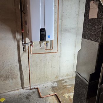 JS Plumbing - converted from a tank style to a tankless! - Plumbing Near Me