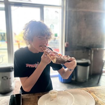 Benny Sorrentino’s - My son grubbing out. - Pizza Near Me - Harrisonburg, Virginia Benny Sorrentino’s - My son grubbing out. - Pizza Near Me - Harrisonburg, Virginia