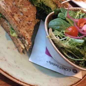 Prestons Restaurant + Lounge Vancouver - Avocado grilled cheese with goat cheese and side salad - Lounges Near Me - Vancouver, British Columbia Prestons Restaurant + Lounge Vancouver - Avocado grilled cheese with goat cheese and side salad - Lounges Near Me - Vancouver, British Columbia