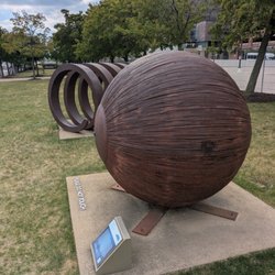 Sphere and Spiral Roll - Sphere and Spiral Roll, Detroit Riverwalk