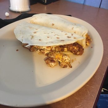 Azucena's Mexican Restaurant - Chorizo, egg taco - Tex-Mex Near Me - Luling, Texas
