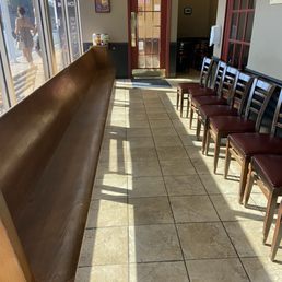 Waiting area. Waiting area.