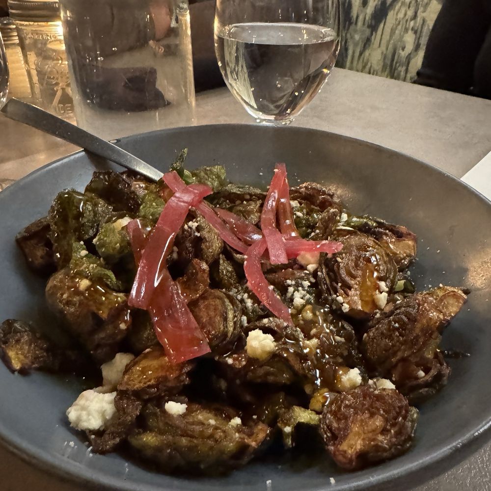 Flint & Stave - Fried brussel sprouts - Italian Near Me - Seneca Falls, New York Flint & Stave - Fried brussel sprouts - Italian Near Me - Seneca Falls, New York