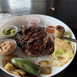 Ribeye medium rare. Excellent Ribeye medium rare. Excellent